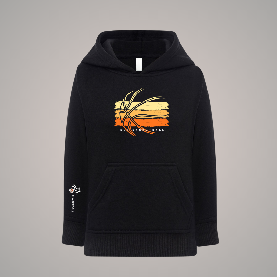 Sudadera infantil rbt baloncesto tricolor algodón