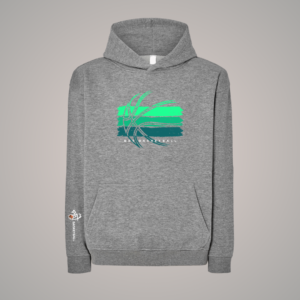 Sudadera oversize tricolor baloncesto capucha rbt