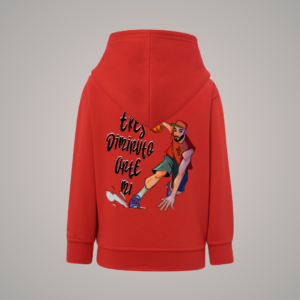 sudadera streetball, con capucha